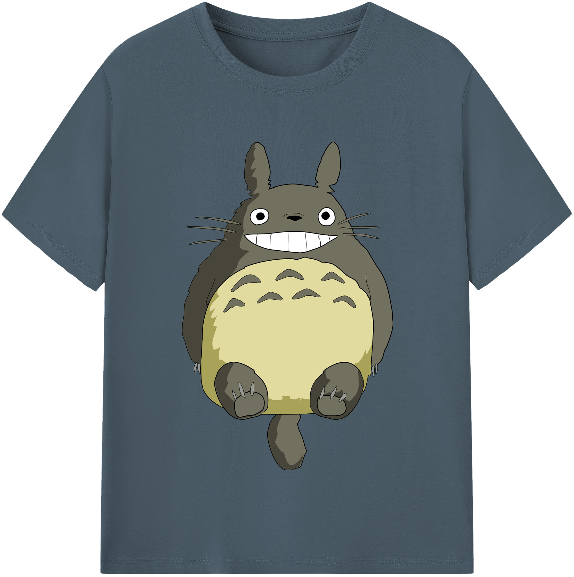 （画像用） となりのトトロ 草壁メイ 草壁サツキ My Neighbor Totoro Satsuki Kusakabe Mei Kusakabe 綿100％半袖Tシャツ（フロントプリント）